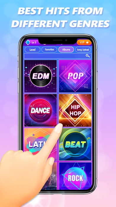Pink Tiles: Piano Game Ekran Görüntüleri