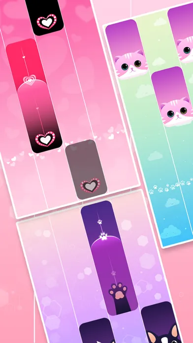Pink Tiles: Piano Game Ekran Görüntüleri