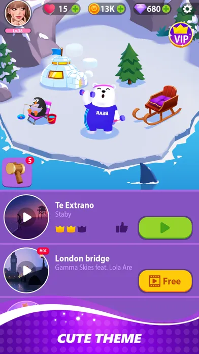Скриншоты Catch Tiles - Piano Game