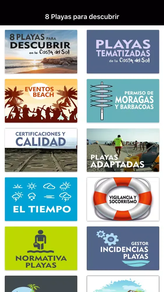 Zrzuty ekranu 8 Playas para descubrir