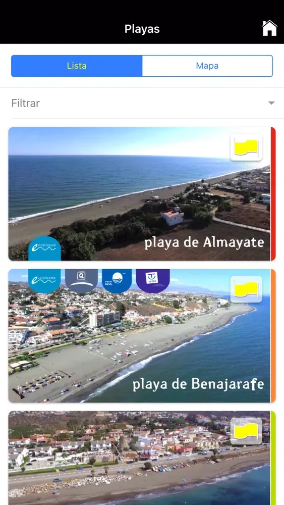 Zrzuty ekranu 8 Playas para descubrir