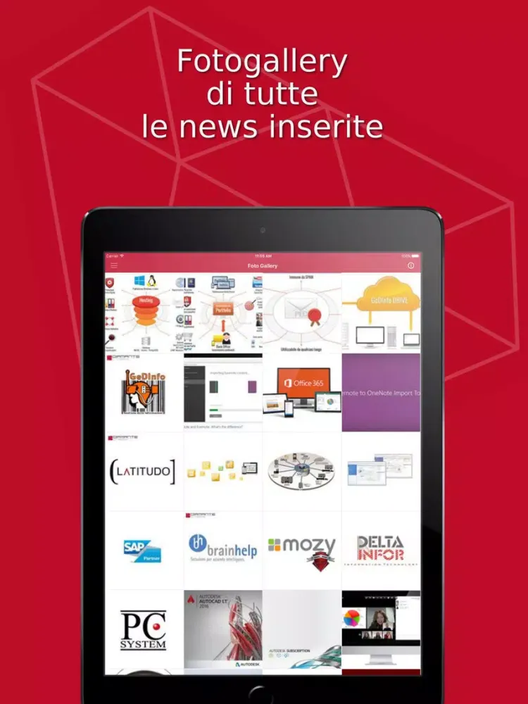 Скриншоты DiamanteNet iPad 