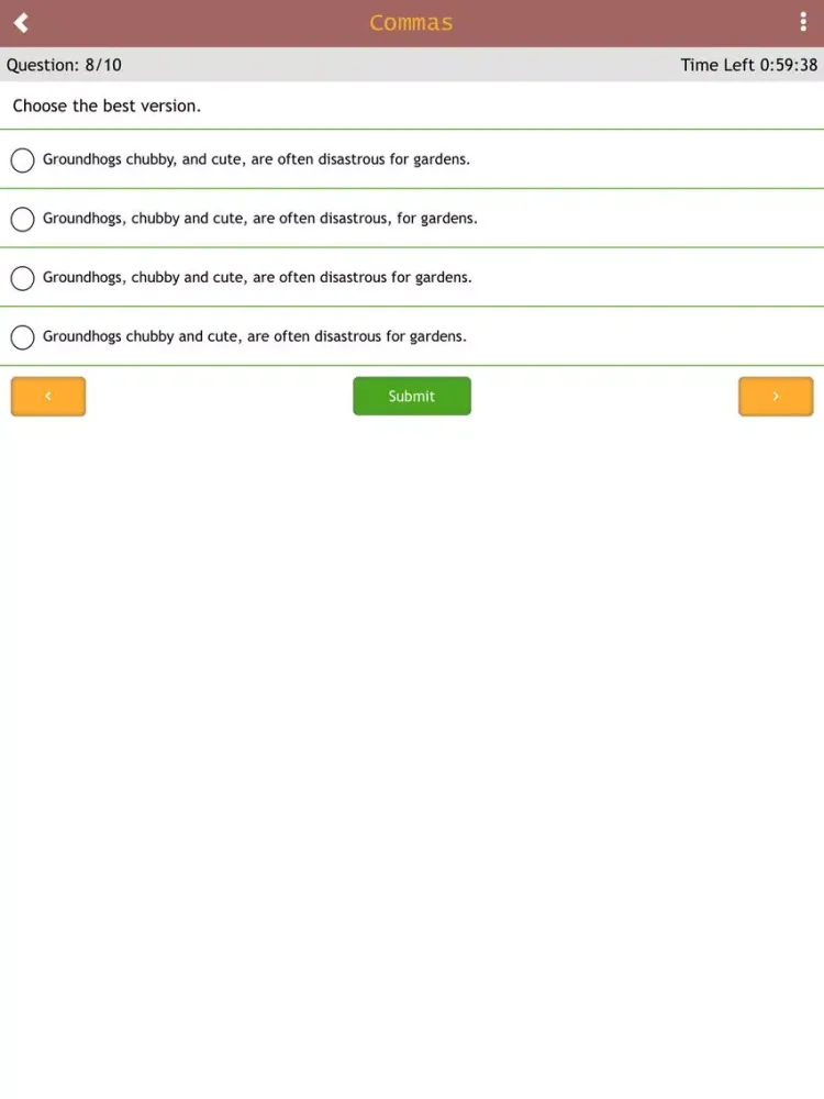 GED Reading (RLA) Test Prep iPad 应用截图