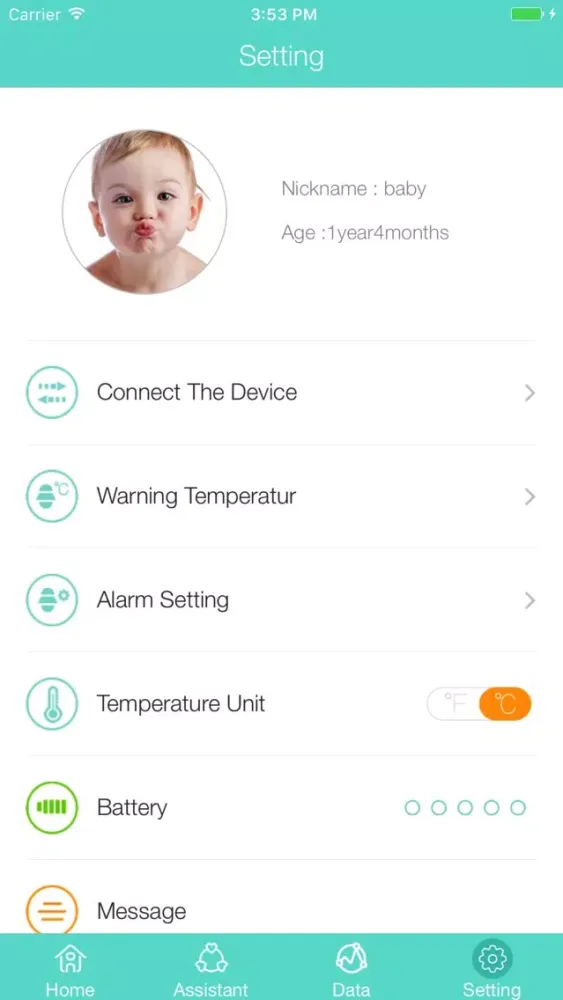 Ảnh chụp màn hình của Smart-Temp