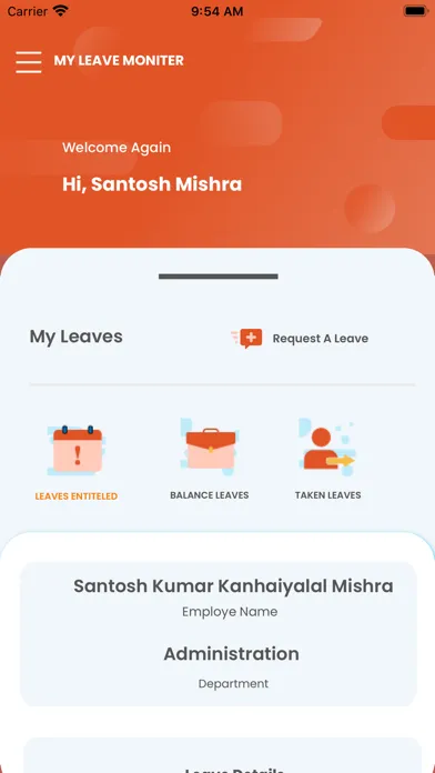 My Leave Monitor स्क्रीनशॉट