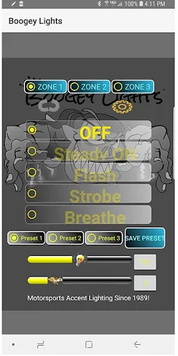 Boogey Lights® G1 Controllers Screenshots