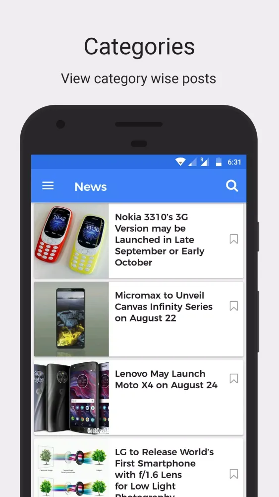 Geek Dashboard Screenshots