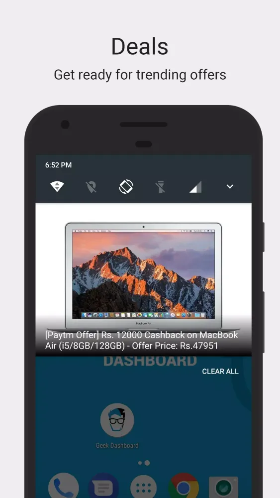 Geek Dashboard Screenshots