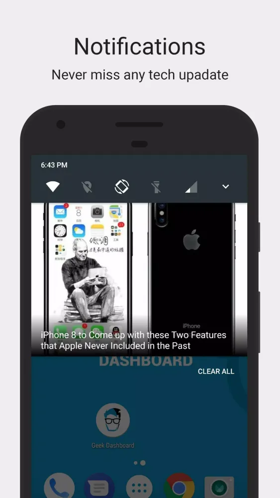 Geek Dashboard Screenshots