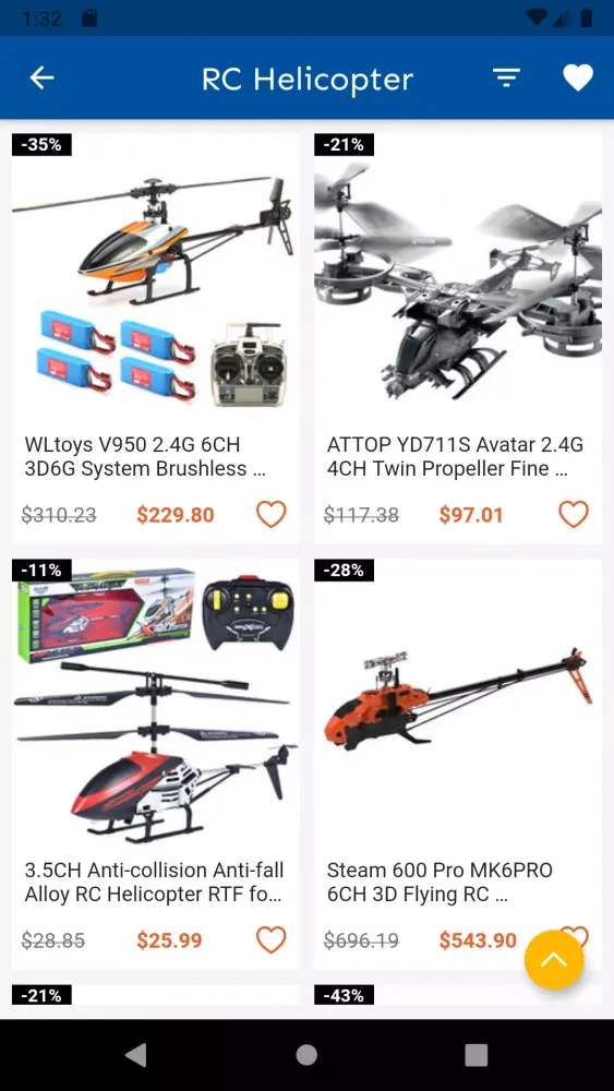Tangkapan layar RC Cars