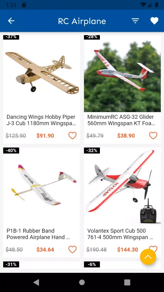 Tangkapan layar RC Cars