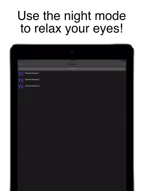 IPTV Stream Player iPad 應用截圖