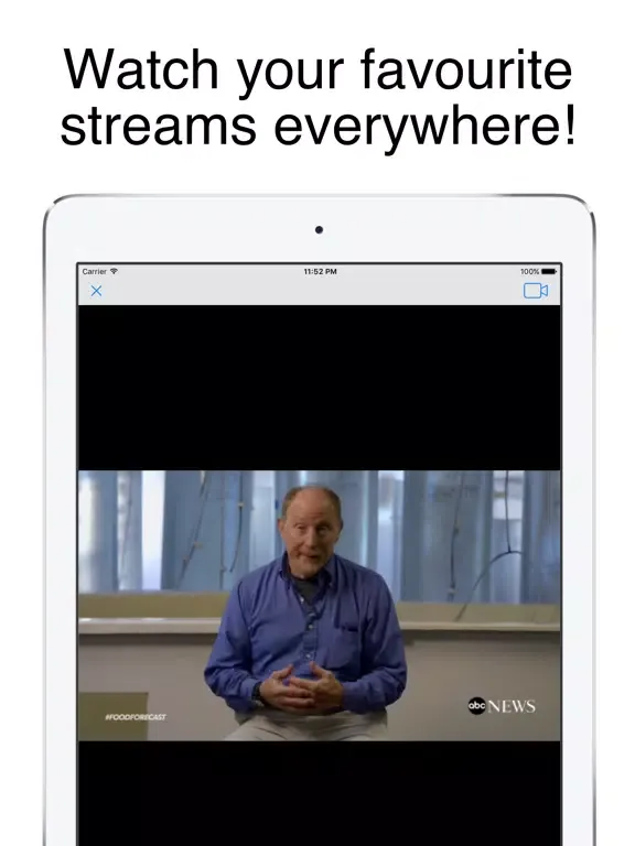 IPTV Stream Player iPad 應用截圖
