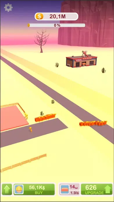 ภาพหน้าจอของ Idle Bridge Builder