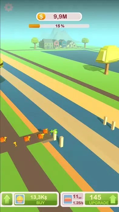 ภาพหน้าจอของ Idle Bridge Builder