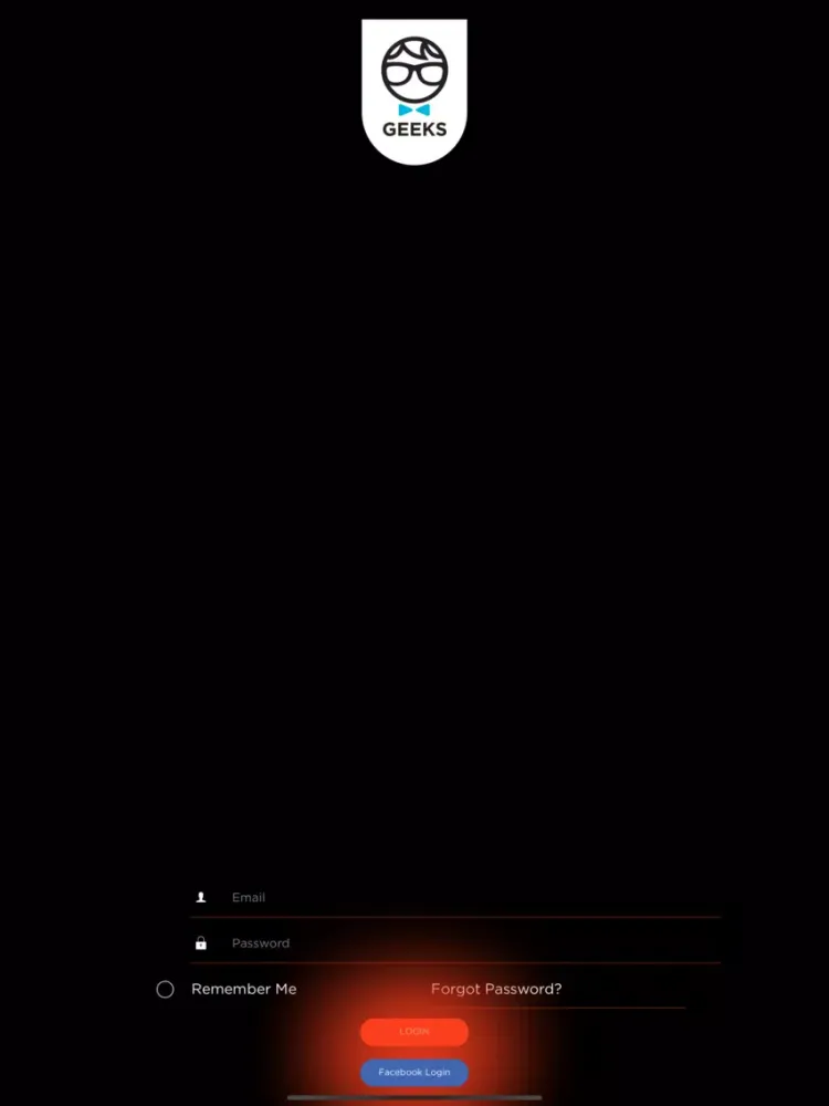 Capturas de tela do Geeks iPad 