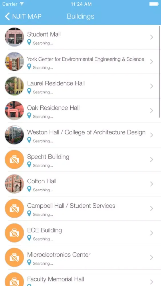 Zrzuty ekranu NJIT MAP for Students