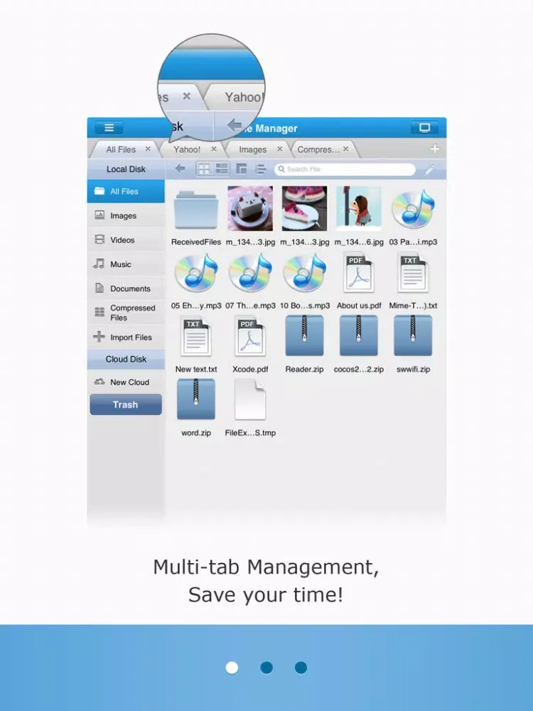 تصاویر File Expert Free iPad 