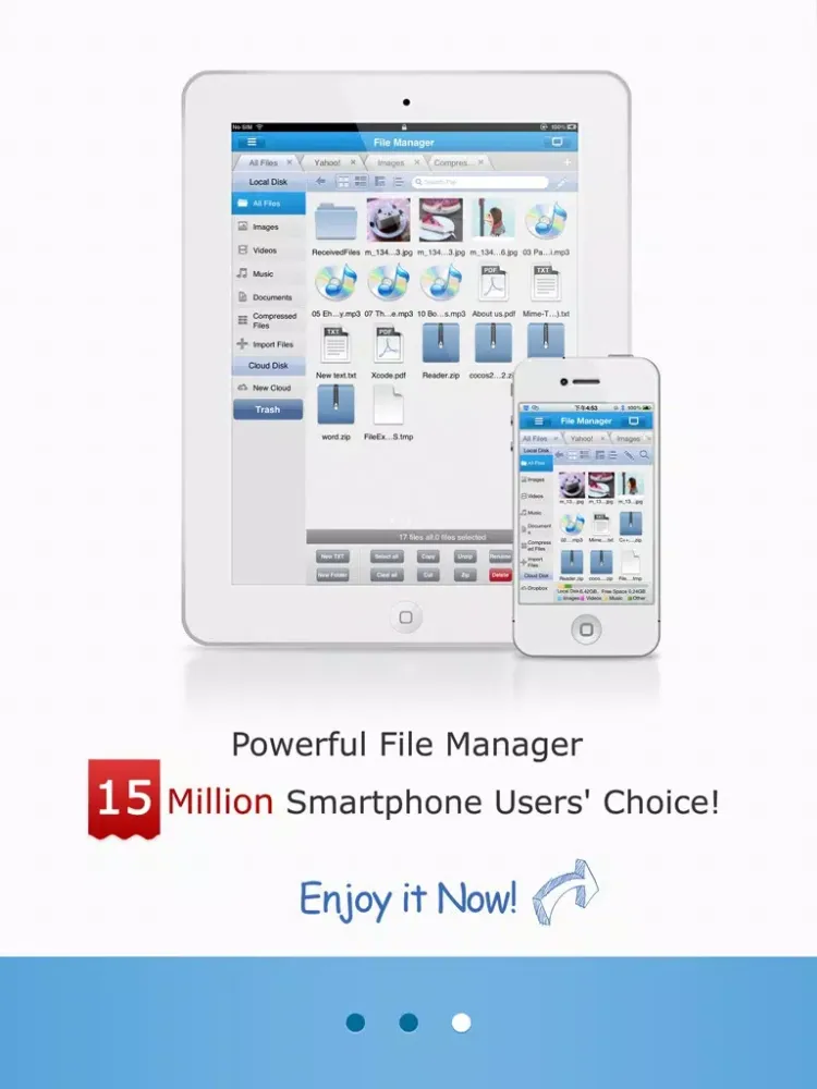 تصاویر File Expert Free iPad 