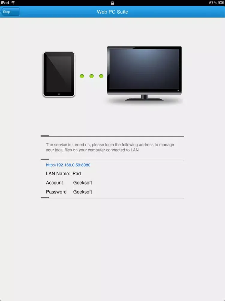 تصاویر File Expert Free iPad 