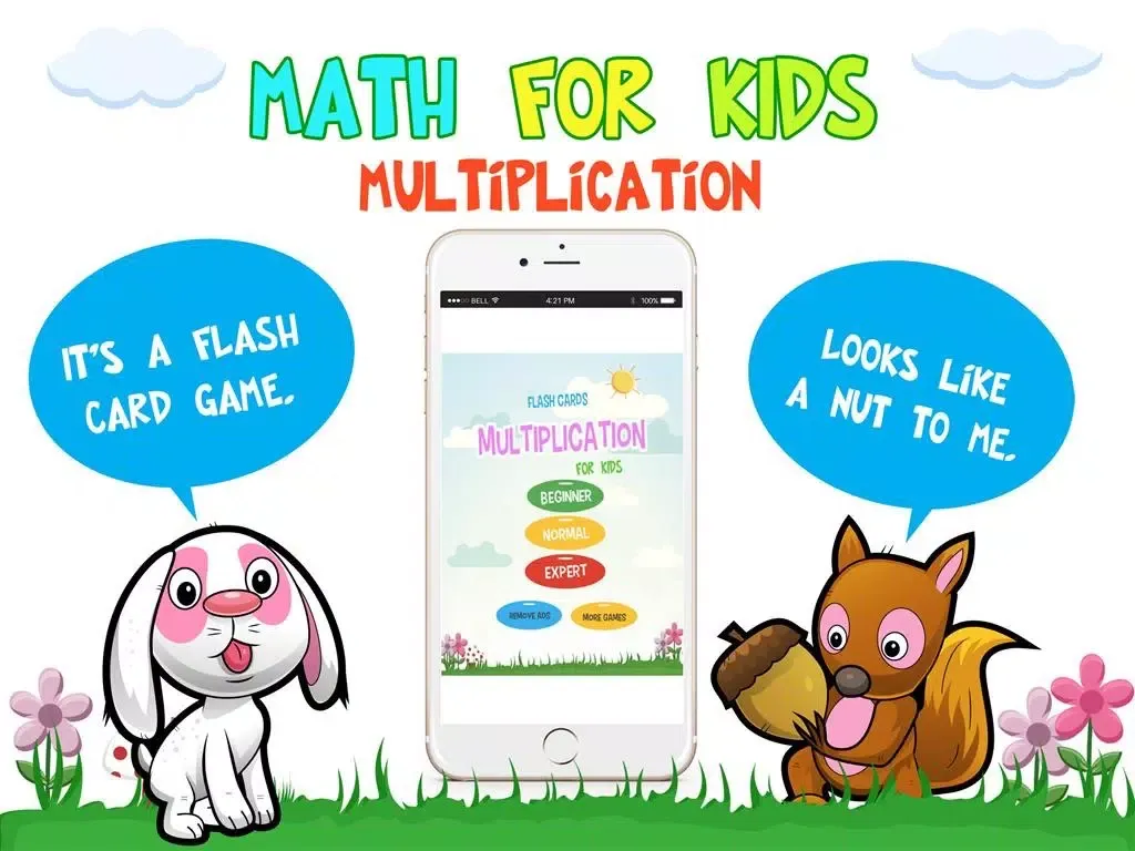 صور Multiplication for Kids: Animal Flash Cards iPad 