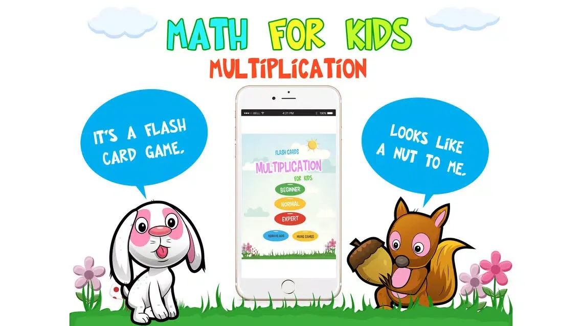 صور Multiplication for Kids: Animal Flash Cards