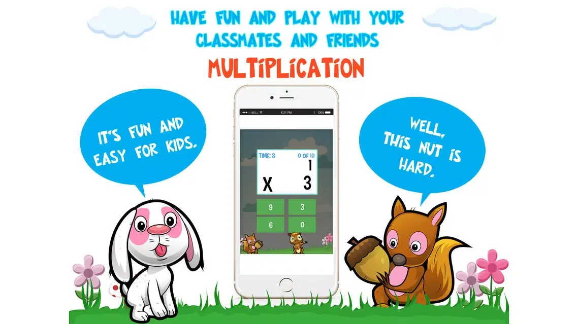 صور Multiplication for Kids: Animal Flash Cards