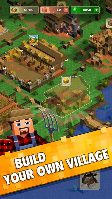 Capturas de pantalla de Minetap 3D: Idle-Merge RPG