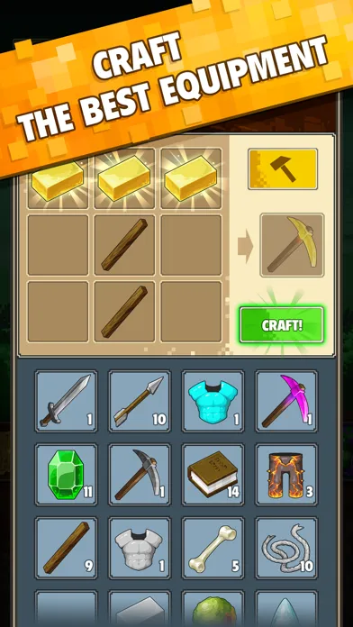 Capturas de pantalla de Minetap 3D: Idle-Merge RPG