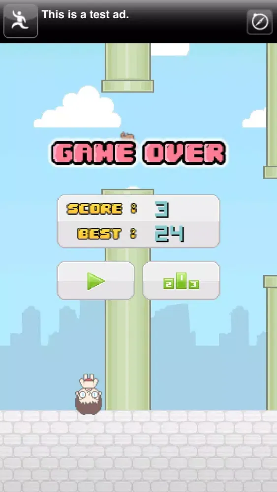تصاویر Flappy Crapper - Adventure Of Bird Man