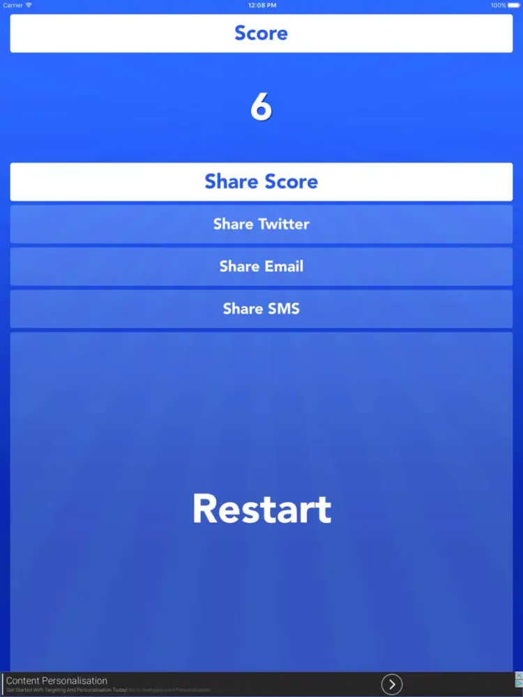Tappy Hands iPad  스크린샷