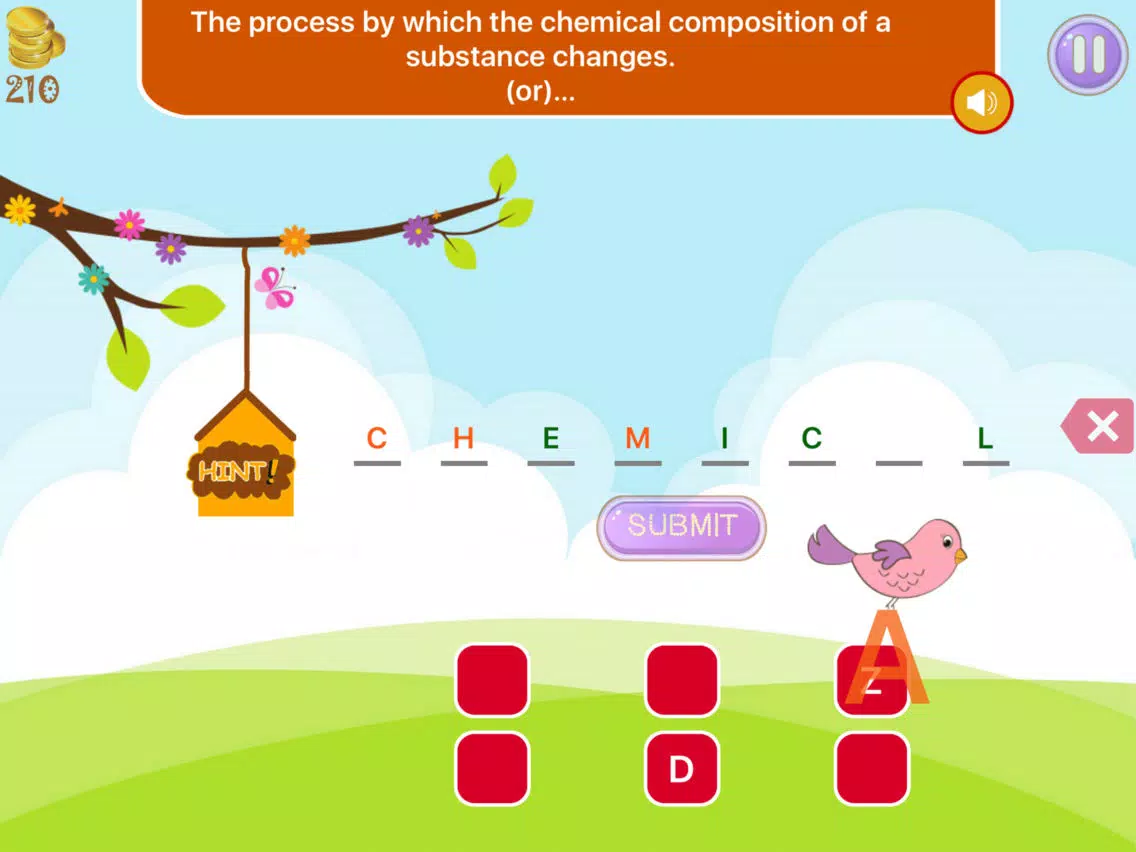 HERMIONE 5TH GRADE SCIENCE LEARNING EDUCATION GAME iPad  Screenshots