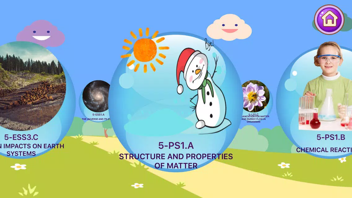 HERMIONE 5TH GRADE SCIENCE LEARNING EDUCATION GAME Screenshots