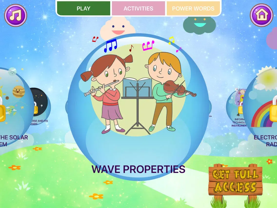 Capturas de tela do Hermione First Grade Science Learning Games Lite iPad 