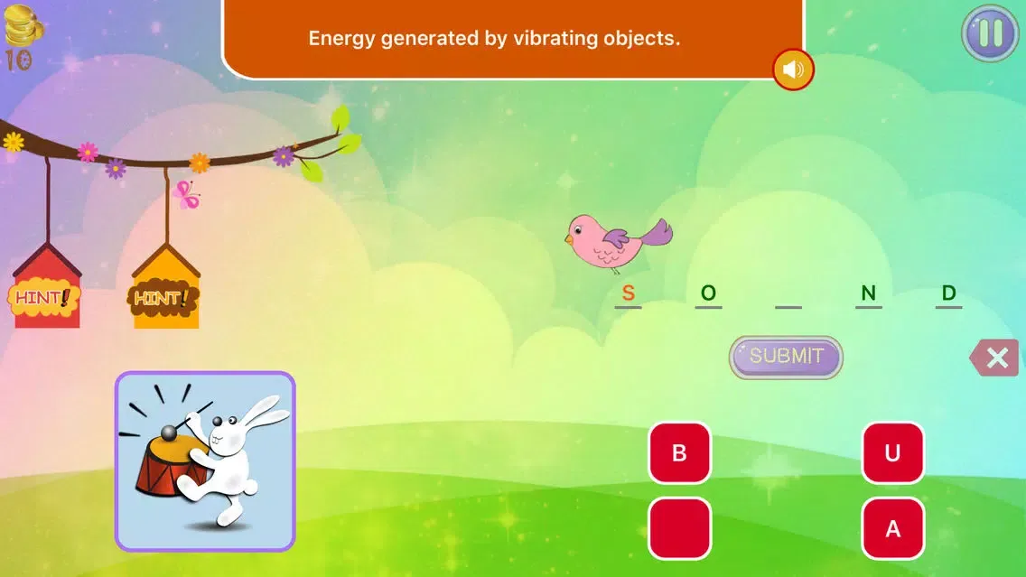 Capturas de tela do Hermione First Grade Science Learning Games Lite