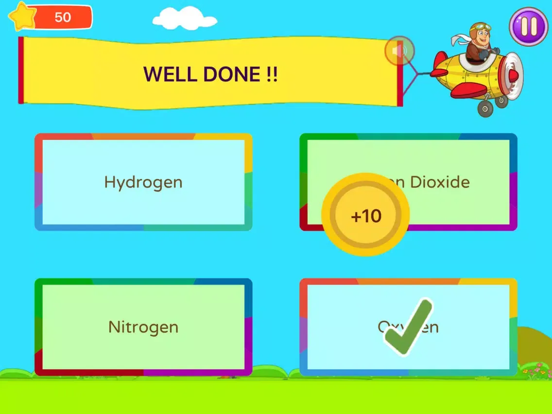 Zrzuty ekranu Hermione Second Grade Science Learning Games Lite iPad 