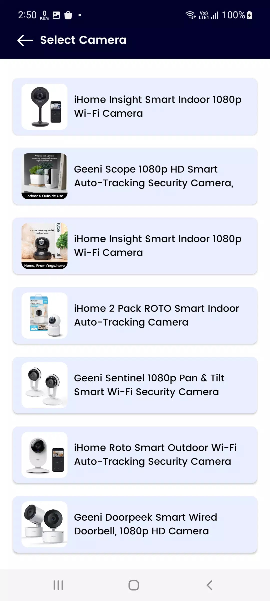 Geeni Camera App Screenshots3