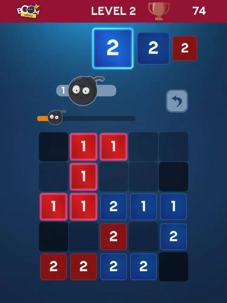 Captures d'écran de Boom Numbers iPad 