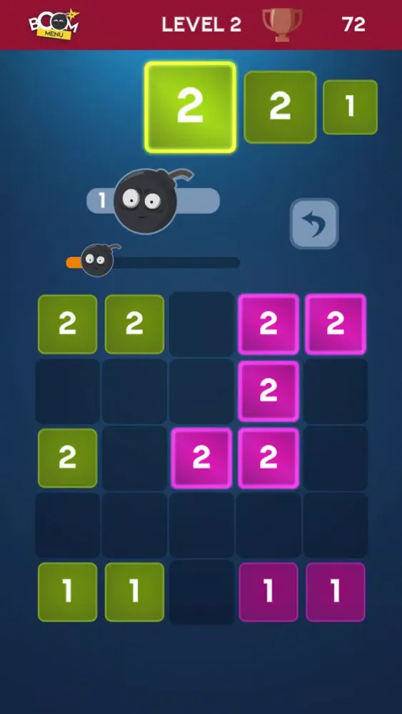 Captures d'écran de Boom Numbers