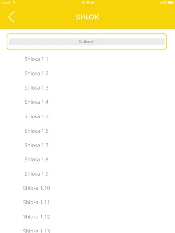 Shrimad Bhagavad Geeta - Audio & Text iPad  Screenshots