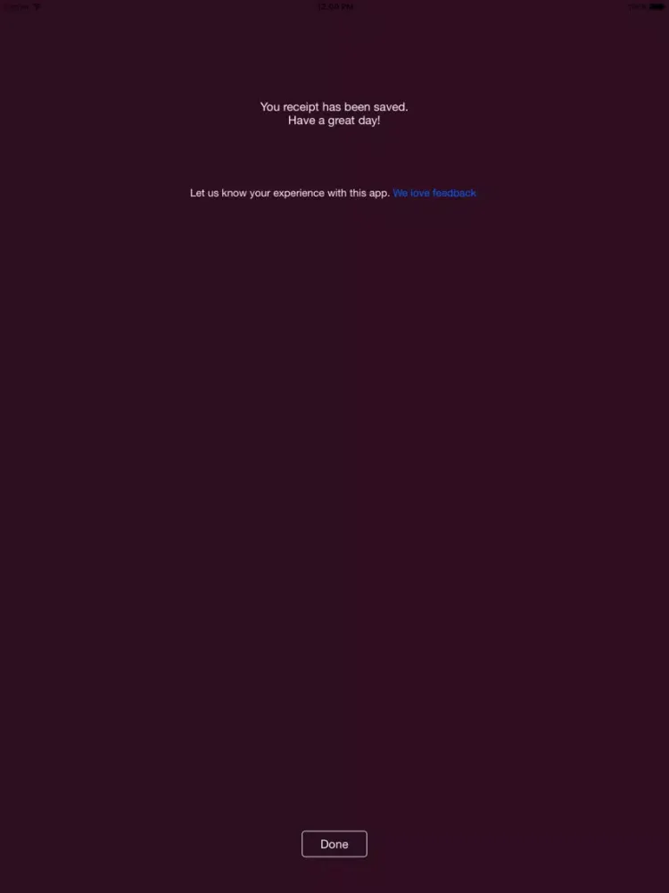 ภาพหน้าจอของ Receipts - Simple Tracker iPad 