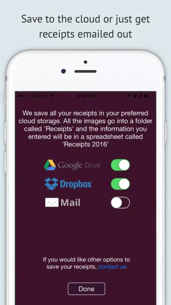 ภาพหน้าจอของ Receipts - Simple Tracker