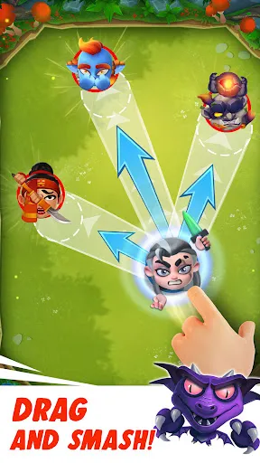 Capturas de pantalla de Smashing Four: PvP Hero bump