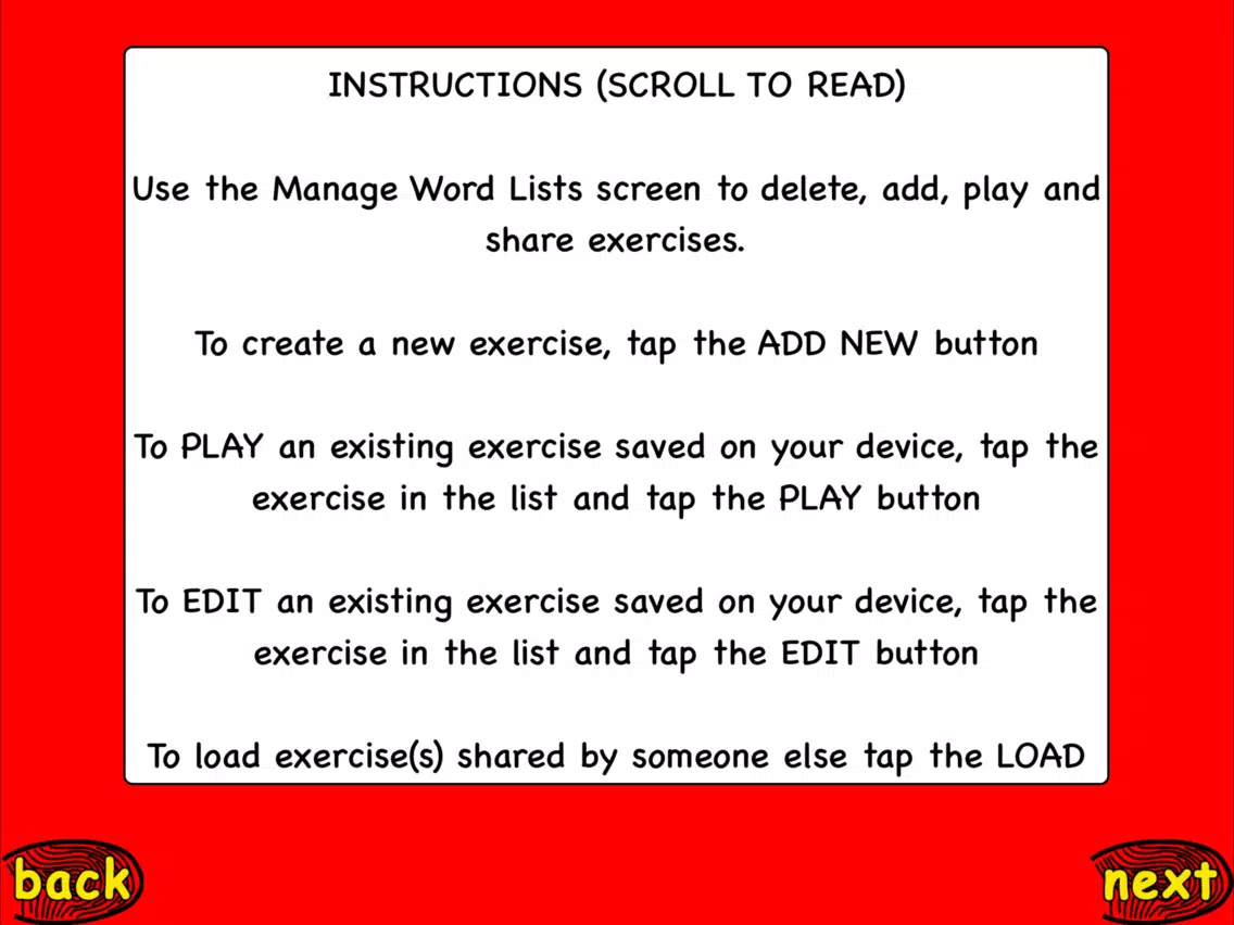 Ảnh chụp màn hình của Word Sort Wizard LITE iPad 