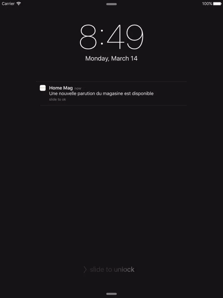 Capturas de tela do Home Immobilier iPad 