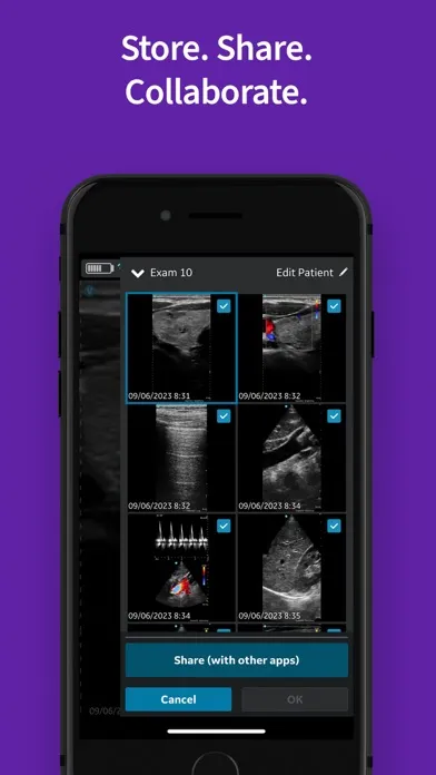 Vscan Air VET Ultrasound Screenshots