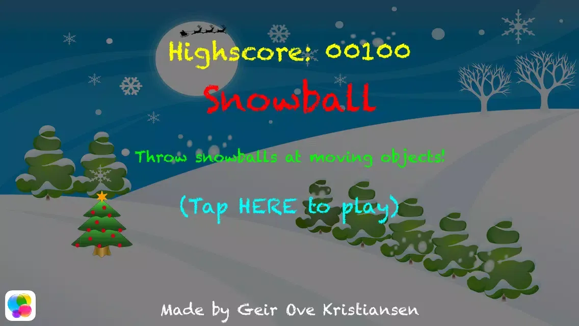 Capturas de tela do Snowball Throwing