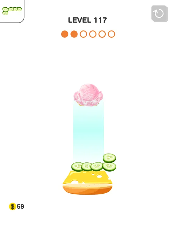 Tangkapan skrin Extreme Burger iPad 