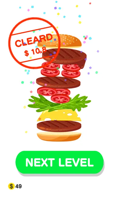 Tangkapan skrin Extreme Burger