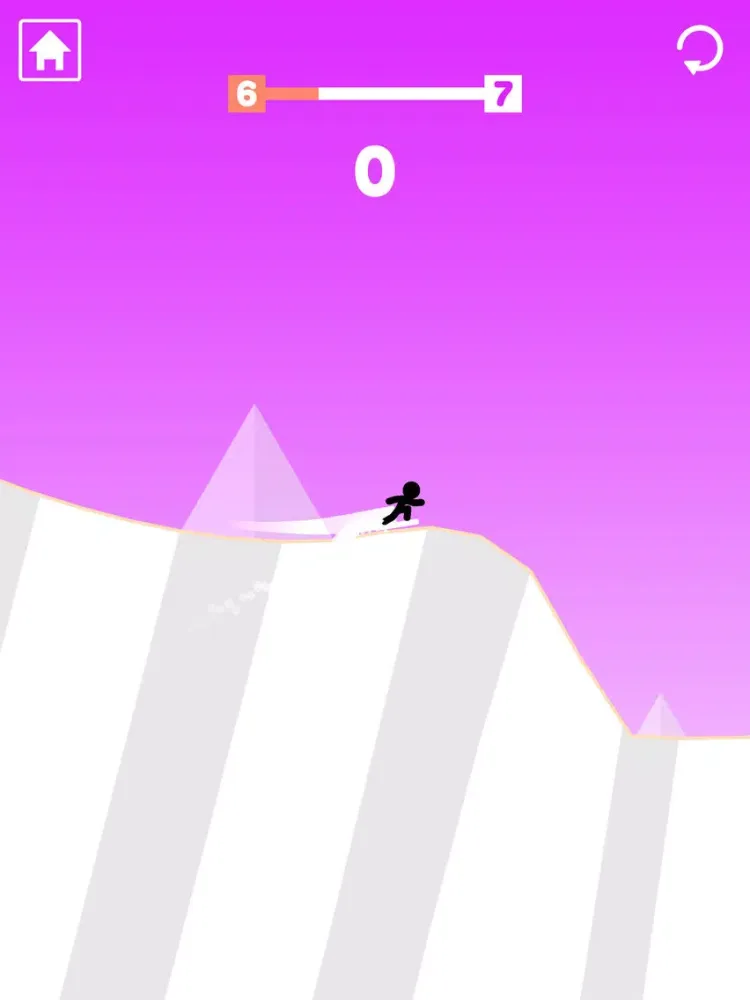 Capturas de pantalla de Hill Jumper iPad 
